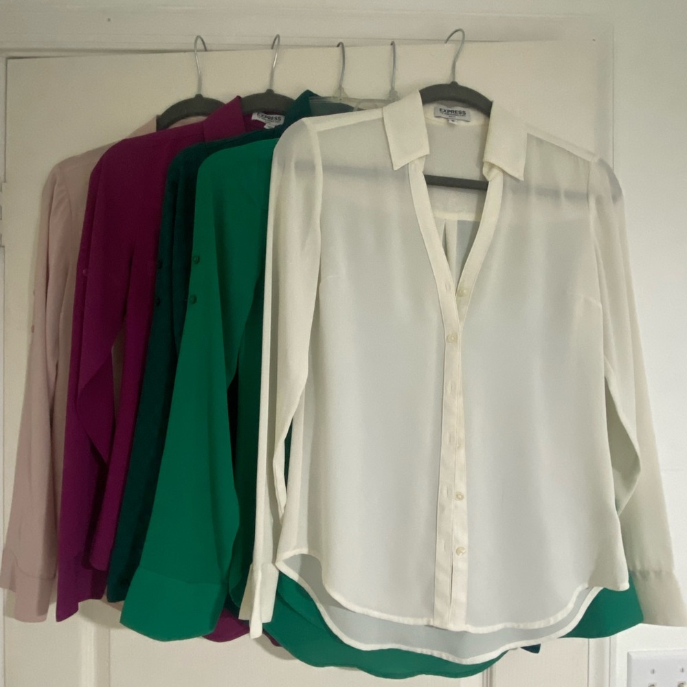 Set of 5 Slim Fit Portofino shirts